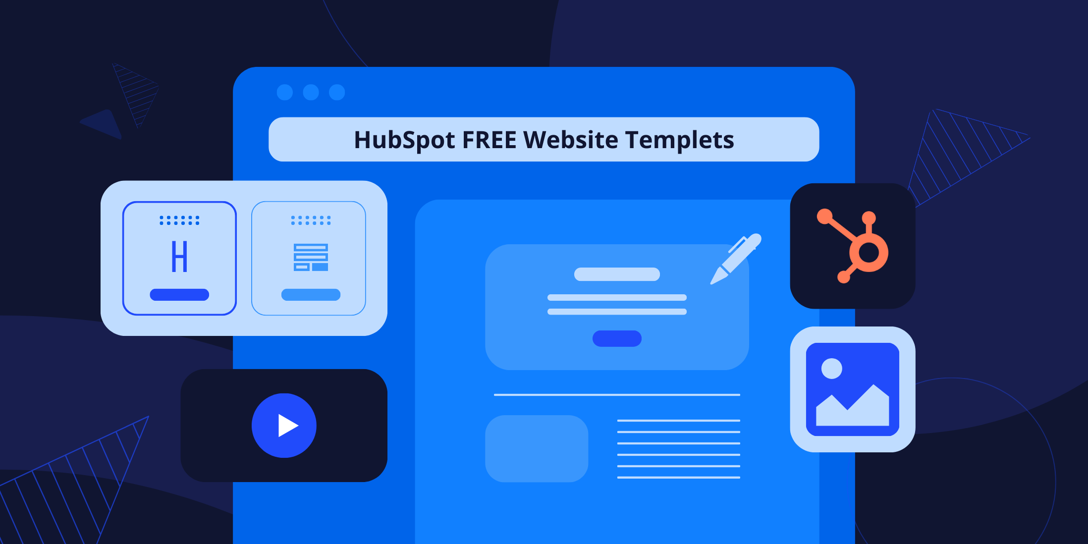 HubSpot website template
