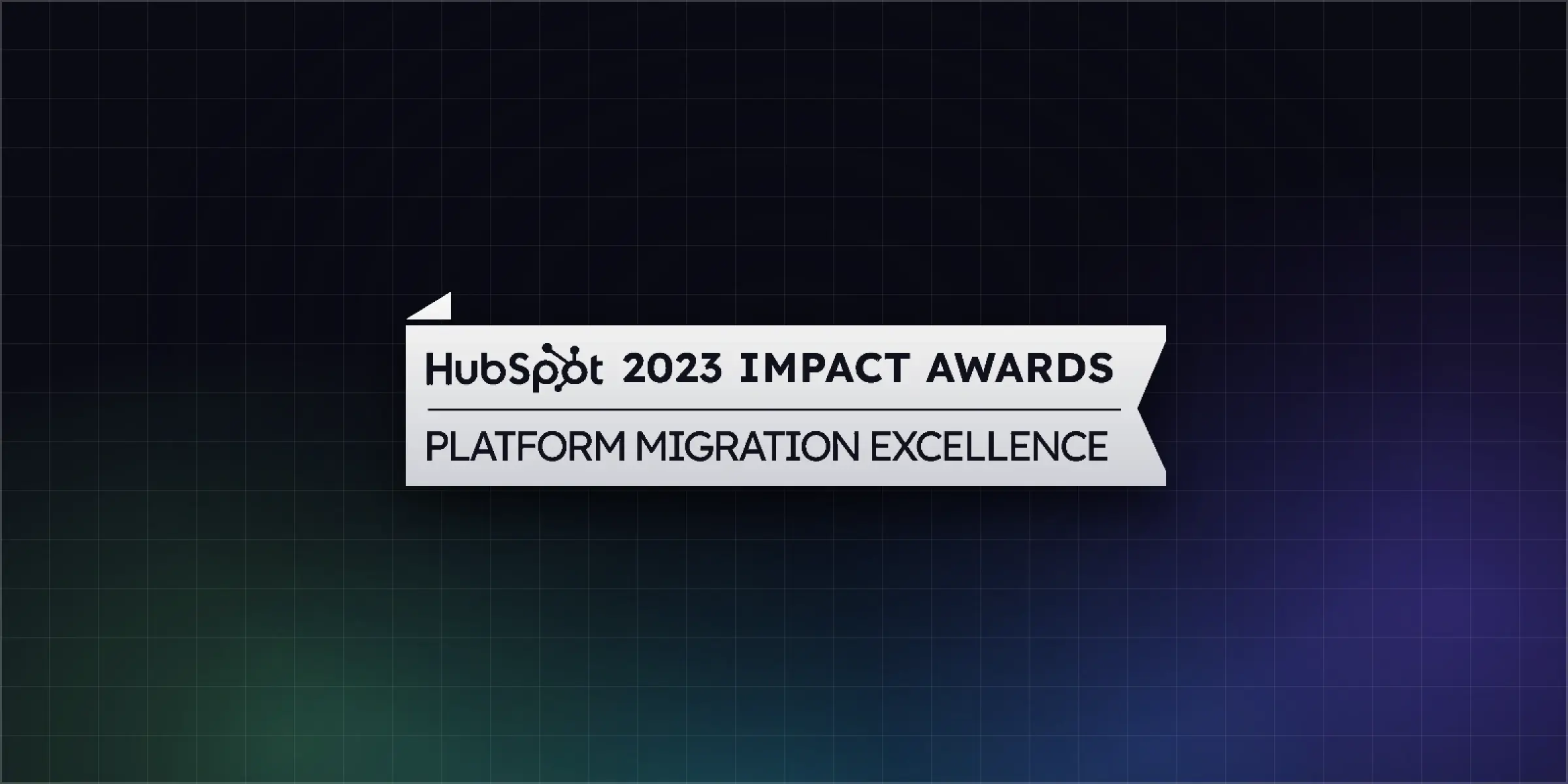 HubSpot Impact Award Ribbon